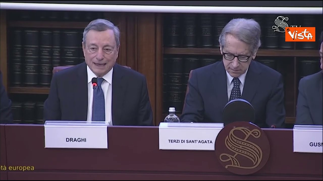 L'INTERO discorso di Draghi sui ritardi e gli errori dell'Europa - INTEGRALE