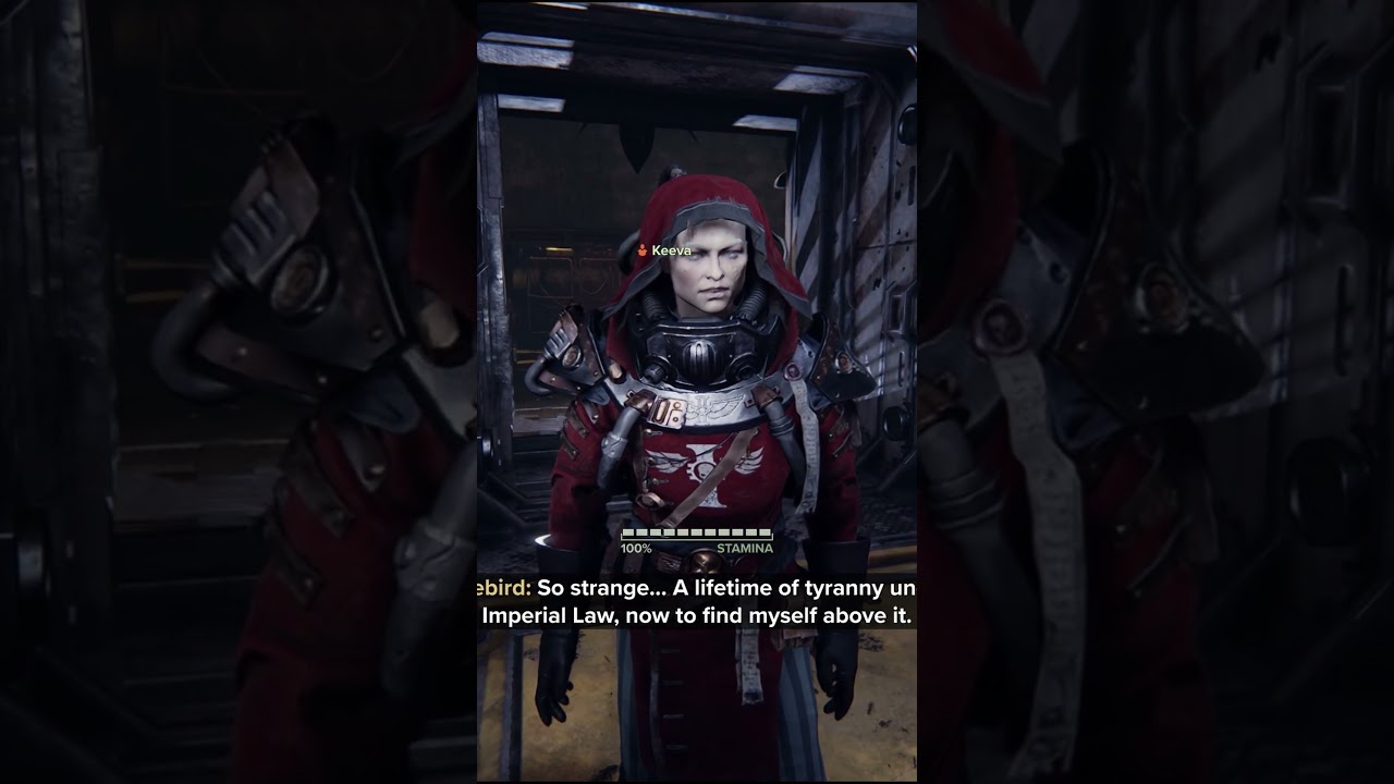 This woman is too chatty for Warhammer