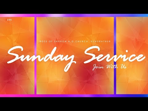 28TH APRIL 2019 || SUNDAY SECOND SERVICE LIVE || JOIN WITH US