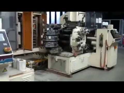 Hinterkopf used tube printing and lacquering machine