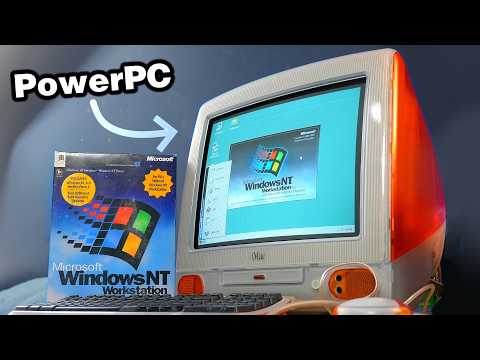 Installing Windows NT on a PowerPC iMac G3