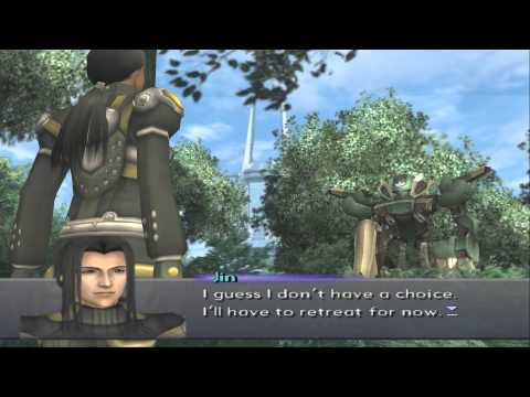 Xenosaga III HD Cutscene 181 - Federation Soldier Escapes (Miltia Forest) - ENGLISH - REGULAR MODE