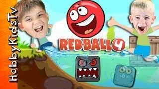 RED BALL 4 iPad App Video Game!