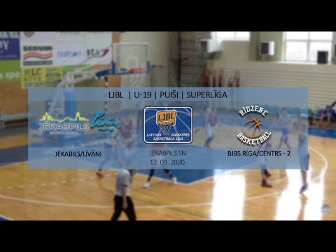 LJBL U-19 Superlīga: Jēkabpils/Līvāni - BJBS Rīga/Centrs-2