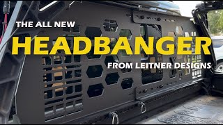 Leitner Designs Headbanger Review: Unboxing & Easy Install - Rear Window Guard for Bed Racks