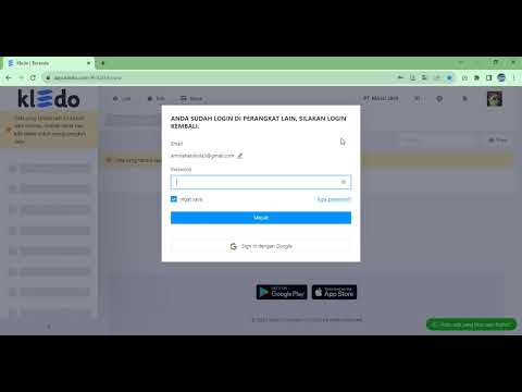 Penjelasan Sistem Single Login