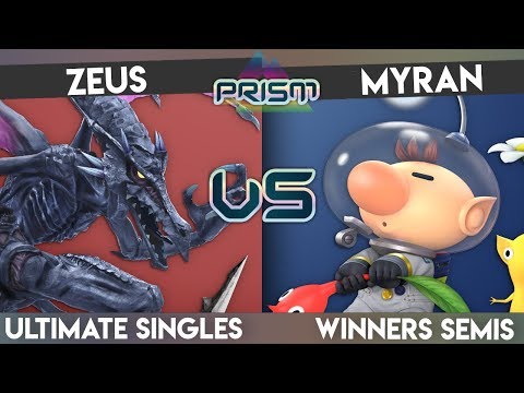 PRISM 162 - Zeus (Ridley) vs. Myran (Olimar) - Winners Semis - Smash Ultimate Singles
