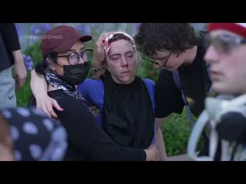 Law enforcement in Los Angeles uses tear gas, rubber bullets and flash bangs to control protests