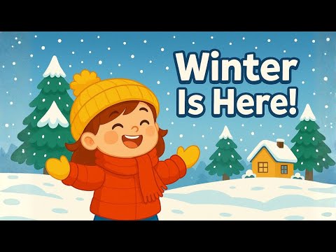 Winter Is Here! ❄️ | Fun Winter Song for Kids | Learn Winter Words & Sing Along! | Starlala ABC