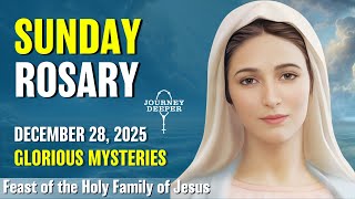 Sunday Rosary 💜 Glorious Mysteries of the Rosary 💜 December 28, 2025 VIRTUAL ROSARY
