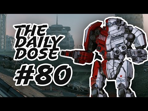 Black Knight Close Range Medium Pulse Brawling - Mechwarrior Online - The Daily Dose #80
