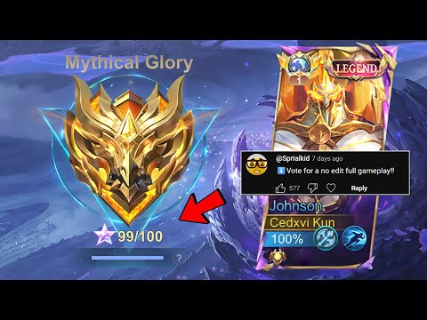 LAST MATCH TO IMMORTAL! NO CUT FULL GAMEPLAY IN SOLO QUE!!