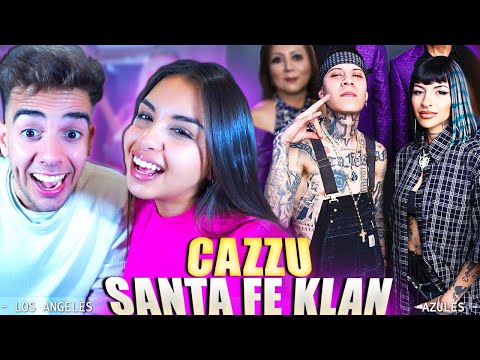 REACCION a LOS ANGELES AZULES, SANTA FE KLAN y CAZZU - TU y TU