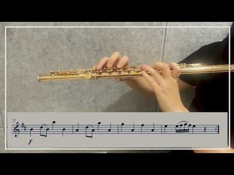 François-Joseph GOSSEC - Gavotte in D Major for Flute and Piano