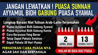 Download lagu 🔥THE INTENTION OF AYYAMUL BIDH FASTING COMBINED WITH THE FASTING OF SYAWAL 1447 H, 2-3-4 APRIL 20... mp3 Download lagu 🔥THE INTENTION OF AYYAMUL BIDH FASTING COMBINED WITH THE FASTING OF SYAWAL 1447 H, 2-3-4 APRIL 20... mp3
