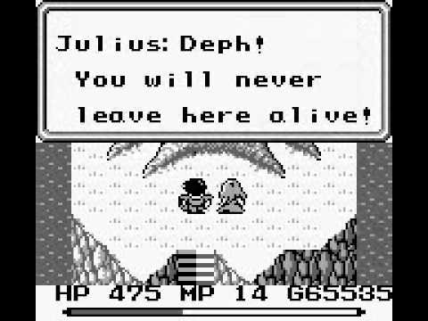 Final Fantasy Adventure; Final battle + ending (part 1)