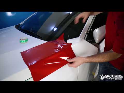 How to wrap corners with 3M 1080 vehicle wrapping film