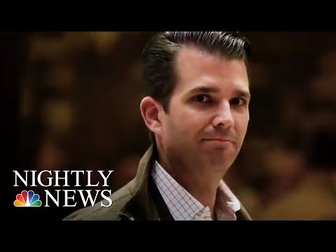 President Donald Trump On The Trump Jr. Meeting, And His Meeting With Pres. Putin | NBC Nightly News
