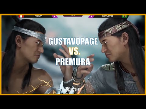 MK1: GUSTAVOPAGE VS PREMURA - LIU KANG MIRROR MATCH -ROAD TO RESPAWN SUR