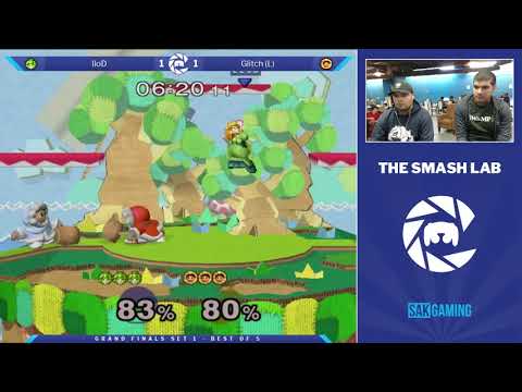 The Smash Lab 121 Grand Finals - lloD (Peach) vs Glitch (L) (Ice Climbers)