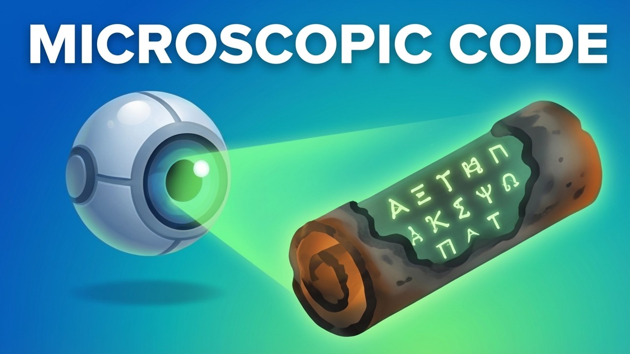 How AI Just Decoded The Unreadable Scrolls