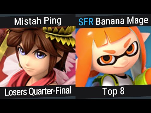 Mistah Ping vs SFR | Banana Mage - Losers Quarters - Top 8 - Ultimate Singles - Sandia Showdown 2025