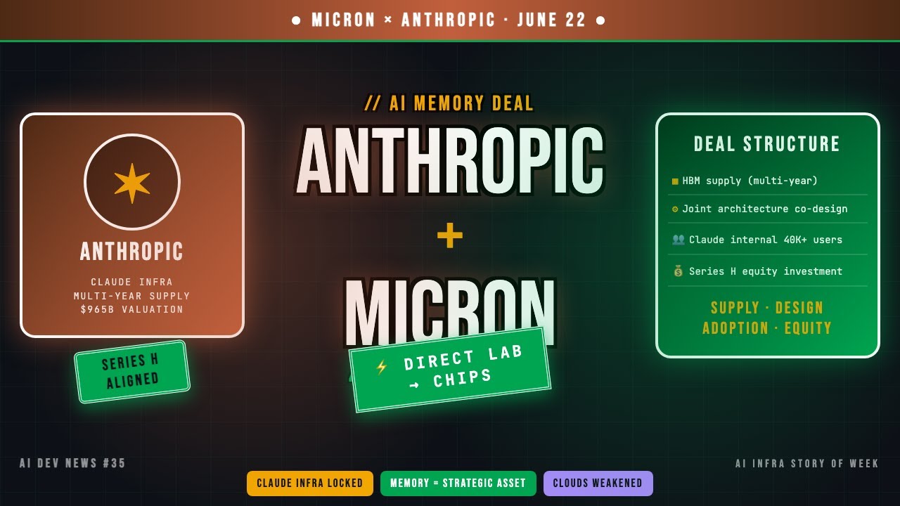 Micron Just Locked In Anthropic — Multi-Year Memory Supply For Claude