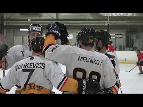 Optibet hokeja līga: HK Prizma/IHS - HK Dinaburga. Spēles labākie momenti (19.03.2021)