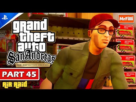 GTA: San Andreas - Definitive | Air Raid | Part 45 | PS5 [4K HDR 60FPS] No Commentary