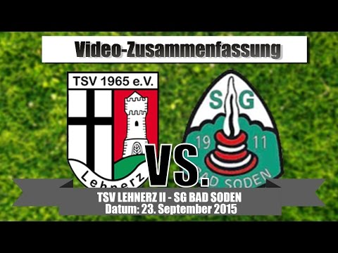 Verbandsliga: TSV Lehnerz II - SG Bad Soden