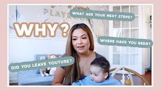 WHY I LEFT YOUTUBE | LIFE UPDATE | ADDRESSING THE RUMORS & WHAT I PLAN TO DO NOW