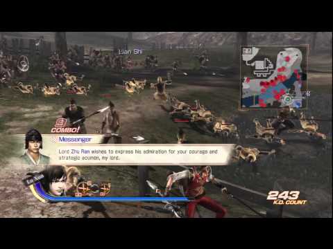 Wu Story Mode Stage 3-6 Battle of Yiling - Part 1 Dynasty Warriors 7 HD
