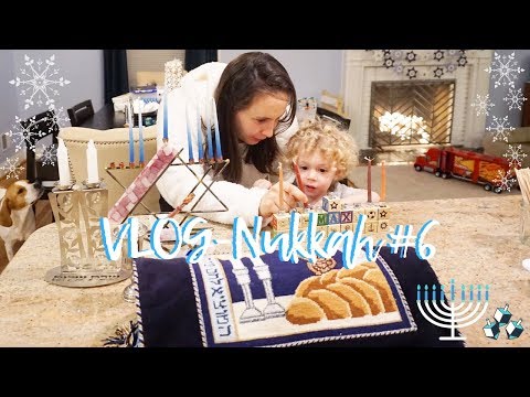 VlogNukkah #6 - CELEBRATING SHABBAT & HANUKKAH IN ONE! Daily Hanukkah Vlogs