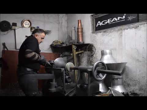 How to make darbuka / doumbek | Hand made darbuka | Metal Spinning