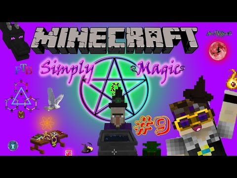 Xerxus Icebinder - MINECRAFT: SIMPLY MAGIC #9 - CASTING SPELLS AND LEVELING UP!