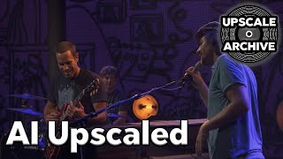 Jack Johnson - Wasting Time (iTunes Festival 2013) 4K50fps AI Upscale Example