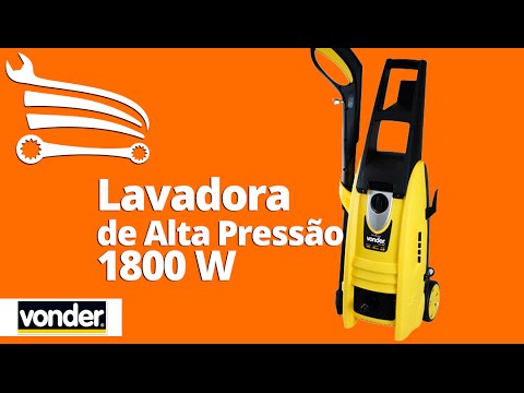 Lavadora de Alta Pressão 2000 Libras 1800W   - Video
