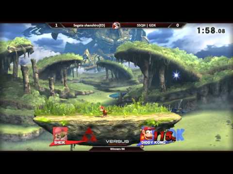 VS Paragon LA Smash 4 Sponsorship - Winners R4 - Ed (Sheik) vs GDX (Diddy)