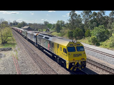 SSR RL304, 44209 & RL306 with 5446 at East Maitland - 17/9/24