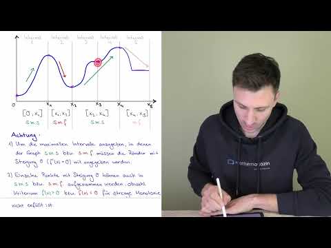 Erste Ableitung & Monotonie