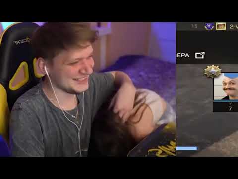 s1mple plays vs faceit lvl 1 on his girlfriends account!!   csgo faceit