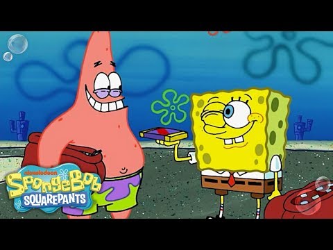 SpongeBob & Patrick: 🍫 Chocolate w/ Nuts 🥜 in 5 Minutes | Nick