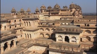 preview picture of video 'beautiful orchha fort.. M.P INDIA.'