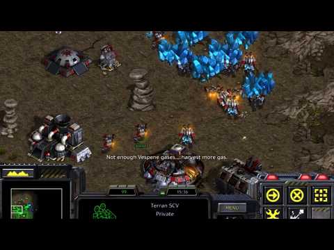 StarCraft REMASTERED - Terran Campaign: Rebel Yell - 6. Norad II HD