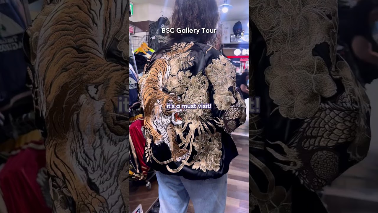 When in Kyoto, Sukajan is a must-try. BSC Kyoto didn't disappoint! 🌸🧥#Sukajan #KyotoFashion