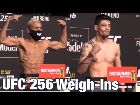 UFC 256 Weigh-Ins: Deiveson Figueiredo vs Brandon Moreno
