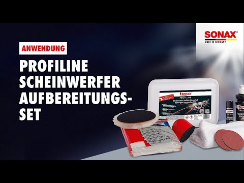 SONAX PROFILINE Headlight Restoration Kit