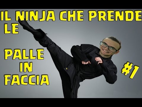 NINJA CHE PRENDE LE PALLE IN FACCIA - NINJA SHURIKEN #1
