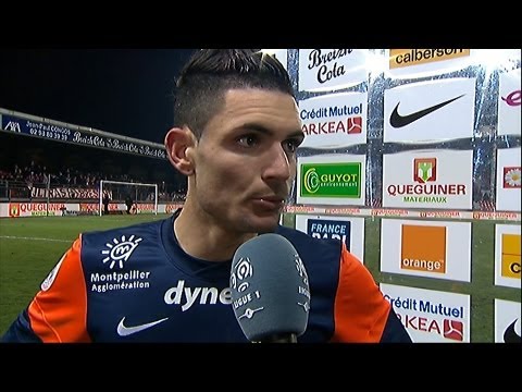 Interview de fin de match : Stade Brestois 29 - Montpellier Hérault SC (1-2) / 2012-13
