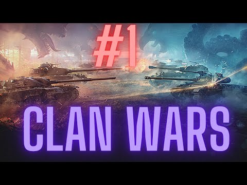 Clan Wars #1 - STRGV - Mines Map - World Of Tanks!
